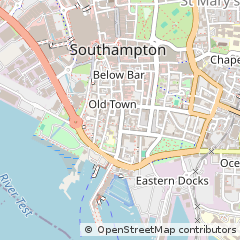 Map of Southampton