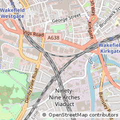 Map of Wakefield