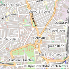 Map of Southampton, Hampshire
