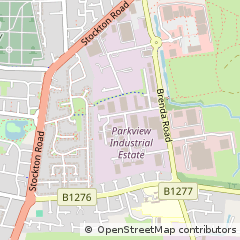 Map of Brenda Road, Hartlepool
