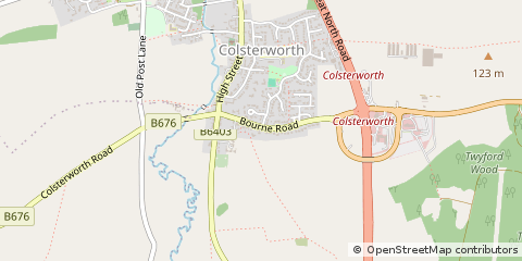 Map of Grantham