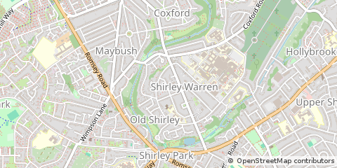 Map of Southampton