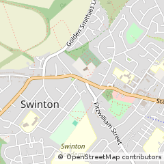 Map of Mexborough, South Yorkshire
