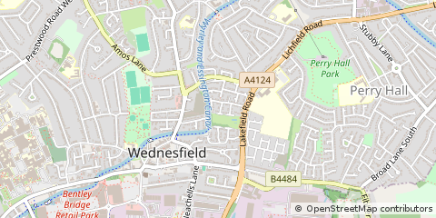 Map of Wolverhampton
