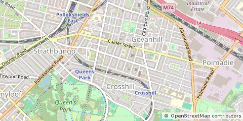 Map of Glasgow