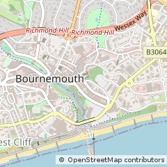 Map of Bournemouth