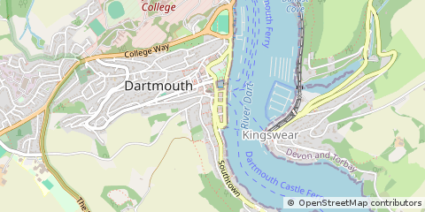 Map of Dartmouth