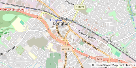 Map of Stoke-on-Trent
