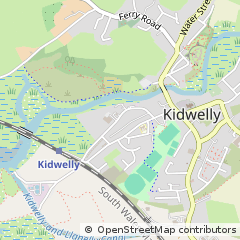 Map of Hillfield Villas, Kidwelly