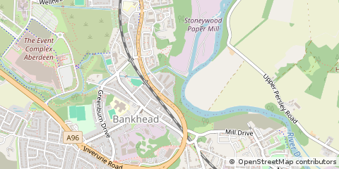 Map of Aberdeen