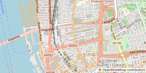 Map of Liverpool