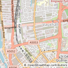 Map of Liverpool