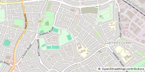 Map of Birmingham