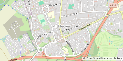 Map of Derby