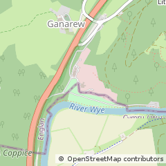 Map of Monmouth, Gwent