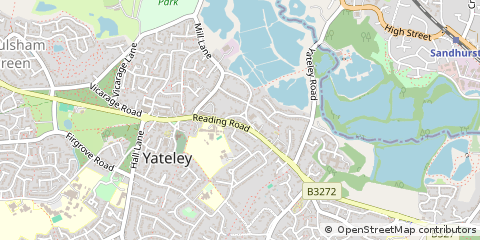 Map of Yateley