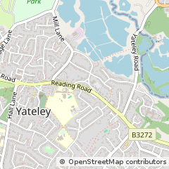 Map of Yateley