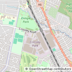 Map of Stockport