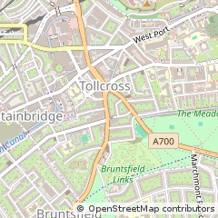 Map of Edinburgh