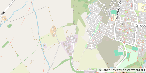 Map of Wantage, Oxfordshire