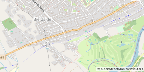 Map of Beildside, Aberdeen