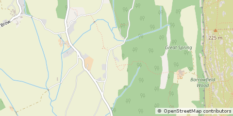 Map of Kendal, Cumbria