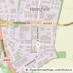 Map of Telford, Shropshire