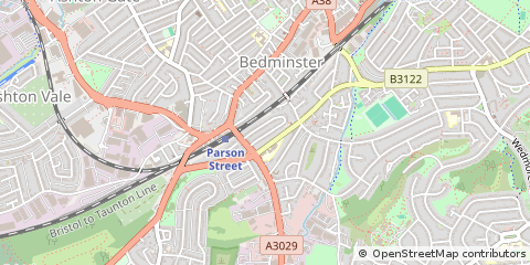 Map of Bristol