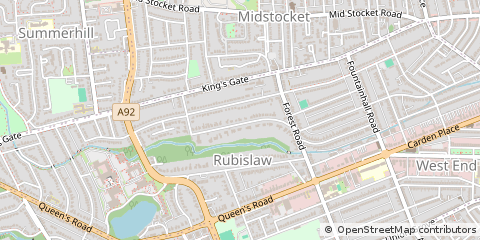 Map of Aberdeen