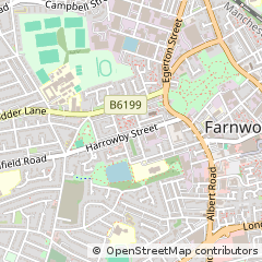 Map of Bolton, Lancashire