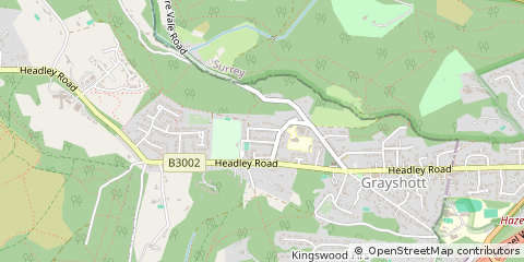 Map of Hindhead