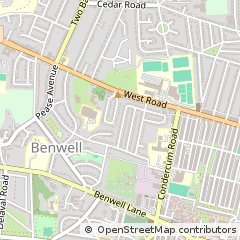 Map of Newcastle Upon Tyne