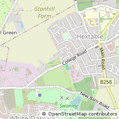 Map of Swanley