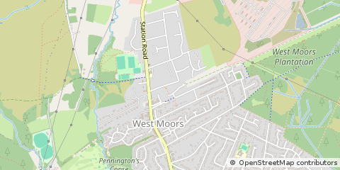 Map of Ferndown
