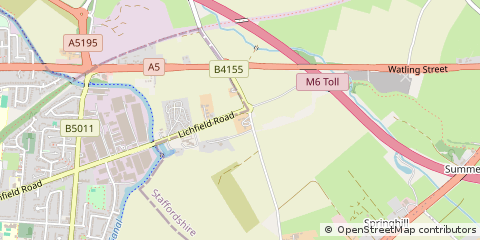 Map of Walsall, West Midlands