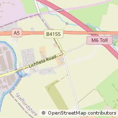 Map of Walsall, West Midlands