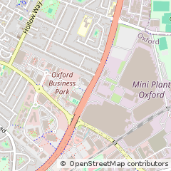 Map of Oxford, Oxfordshire