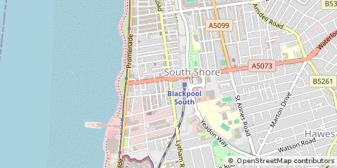 Map of Lancashire