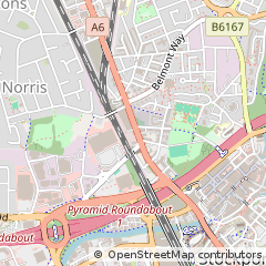 Map of Wellington Road North Stockport, Cheshire