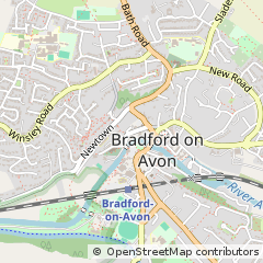 Map of Bradford-on-Avon