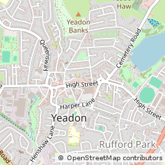 Map of Leeds, West Yorkshire