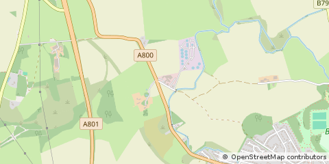 Map of West Lothian