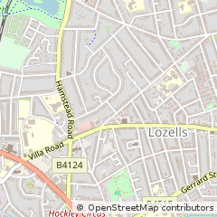 Map of Birmingham, West Midalands
