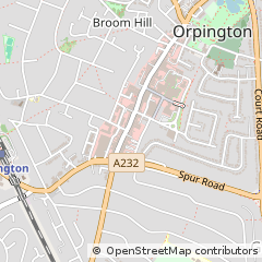 Map of Orpington