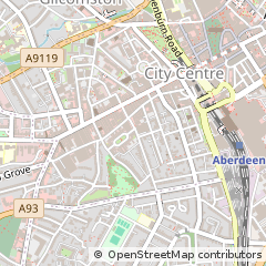 Map of Aberdeenshire