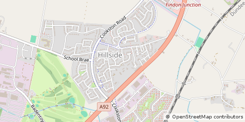 Map of Aberdeen