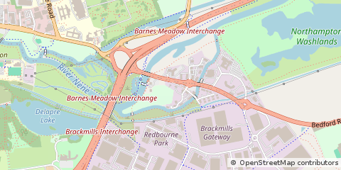 Map of Northampton