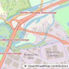 Map of Northampton