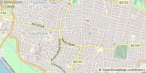 Map of Southsea