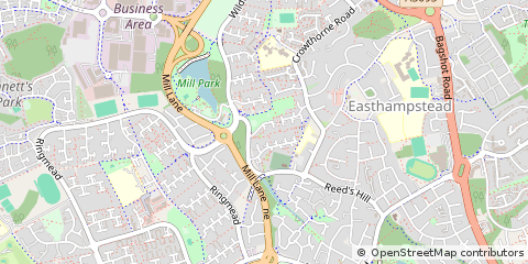 Map of Bracknell